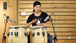 MEINL Percussion  Taku Hirano Conga Solo [upl. by Sellers518]