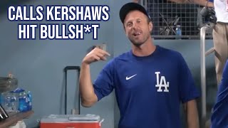 Scherzer gets mad after Kershaw gets an easy hit a breakdown [upl. by Nave182]