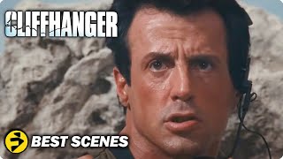 CLIFFHANGER  Sylvester Stallone  Action Thriller  Best Action Scenes [upl. by Atteuqnas]