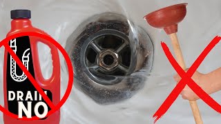 How To Fix A Sink Thats Clogged Or Drains Slowly [upl. by Irv]