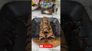 Chocolate Wafer Roll At Home Easy And Tasty Recipe chocolate chocolatewafer recipe chocolava [upl. by Dira]