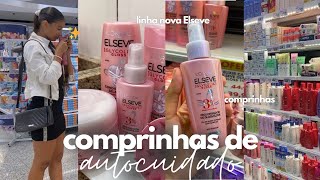 COMPRINHAS DE AUTOCUIDADO✨💋  lançamento Elseve renovando o estoque [upl. by Olympia]