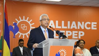 Alliance Lepep  discours de Pravind Jugnauth [upl. by Nepets915]