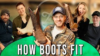 How Ariat Boots Fit 4 People 4 Sizes 1 Ultimate Guide [upl. by Kellie]