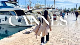 Walking in CANNES French Riviera travel BEST things to do in South of France [upl. by Ybsorc144]