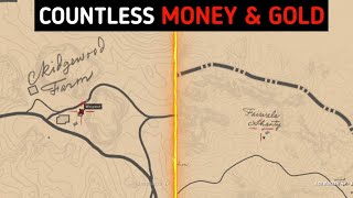 Glitch Made Me Rich  All 4 Working Unlimited Money amp Gold Locations In 2023  RDR2 [upl. by Eninahs]