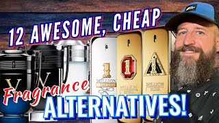 12 INEXPENSIVE ALTERNATIVES TO POPULAR FRAGRANCES  Middle Eastern Clones of 1 Million amp Invictus [upl. by Leinaj870]