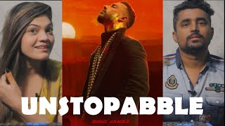 UNSTOPABLE DINO JAMES MUSIC VIDEO PAKISTANI REACTION [upl. by Kafka411]