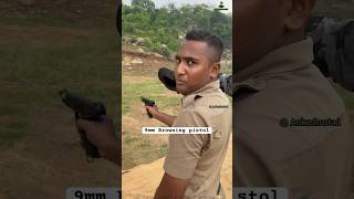 9mm browning pistol army crpf srpf sscgd armylover armylife commandotraining cif ciat wbp [upl. by Demetri]