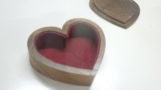 HeartShaped Bandsaw Boxes [upl. by Johannah]