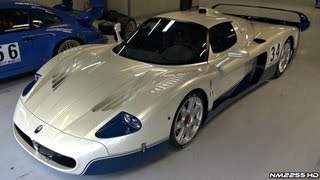 Maserati MC12 Starts and Pure Exhaust Note [upl. by Eneiluj]