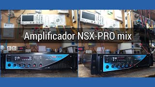 Amplificador NSXPRO MIX [upl. by Melicent]