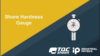 LD0550 LD0551 Shore Hardness Gauge by TQC Sheen [upl. by Amaleta]