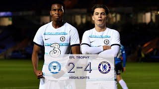 quotEven their fans are applauding thatquot  Peterborough Utd 24 Chelsea U21  Highlights  EFL Trophy [upl. by Xirdnek]