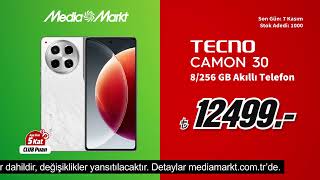 Rengarenk Şahane Kasım Başladı TECNO Camon 30 Akıllı Telefon 12499TL [upl. by Helmut]