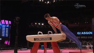 Whitlock becomes World Champ in Pommel  Universal Sports [upl. by Zephaniah]