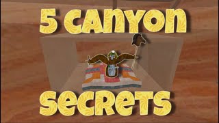 5 Canyons SECRETS Gorilla tag Vr [upl. by Weidner58]