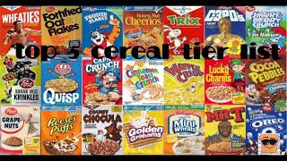 Top 5 Cereal Teir List [upl. by Mian615]