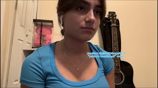 Yebba’s Heartbreak cover By Drake Yebba ​⁠girlwiththeguitar2 [upl. by Yrrab755]