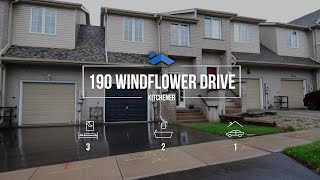 190 Windflower Dr Kitchener  Interview Video [upl. by Greggs]