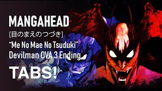 MANGAHEAD  Me No Mae No Tsuduki Acoustic version Chords amp Lyrics [upl. by Wilson]