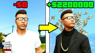 How to Make MILLIONS as a LEVEL 1 in GTA 5 Online Solo Money Guide [upl. by Osmond135]