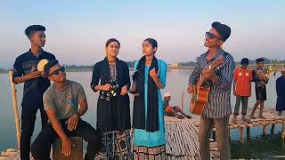 জলের ঘাটে দেইখা আইলাম  Joler ghate deika ailam ki sundor shyem o rai  Sukh Priya [upl. by Brita]