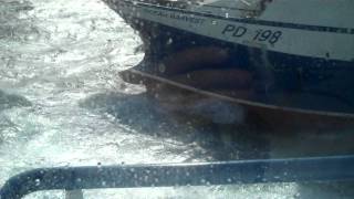 Peterhead trawler in rough seas [upl. by Uht940]