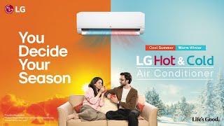 LG Hot amp Cold Air Conditioner  All Season Comfort  LG India [upl. by Maurreen]