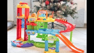 🚕 Tut Tut Baby Flitzer 🚓 Spielset Parkgarage mit Tankstelle und Waschstraße von Vtech  Spielzeug [upl. by Anderer]