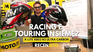 Xlite X803 RS UC Stoner 10th Anniversary Casco racing ma anche touring [upl. by Teodoro]