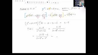 Lecture 0405  Section 43b  Advanced Engineering Math  Chapter 4 The Laplace Transform [upl. by Oiramej]