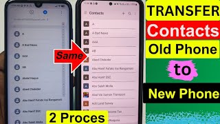 How to Transfer Contacts From Old Phone to New Phone 2024 [upl. by Orth22]