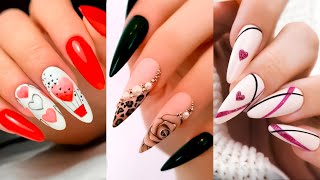 Trendy Nails  Cute Nails  Floral nail designs Nail Art Designs❤️💅  WINTER Nail ART design 697 [upl. by Stafford]