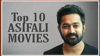 Top 10 Asif Ali movies  Asif Ali Best movie collections [upl. by Stiruc]