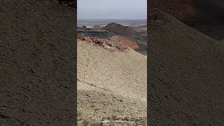 Mountains of Fire Timanfaya Lanzarote volcano nationalpark lava craterlake hazard geology [upl. by Ttihw]