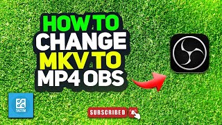 How to change mkv to mp4 OBS 2024 [upl. by Licastro]