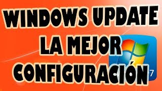 Cambiar la configuracion de windows update Windows 7810  2016 [upl. by Ylen]