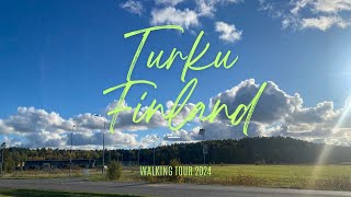 Walking Tour Turku Finland  Europe 2024  Scandanavian Country  Travel Vlog  Oldest City [upl. by Icat551]