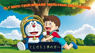 友達と夢の空へ Fly with your dreams with your best friend Learn Japanese through songs [upl. by Aicaca]