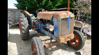 Restauration Fordson Major Diesel E1A de 1959 [upl. by Baggett]