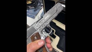 1911 Double Barrel manually engraved  202224 edition [upl. by Waki586]