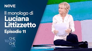 Che tempo che fa  Il Monologo di Luciana Littizzetto Episodio 11 del 14 Gennaio [upl. by Skutchan212]