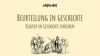 Beurteilung in Geschichte schreiben  Einleitung  Operator  Schreiben  Beispiel Einleitungssatz [upl. by Mulvihill]