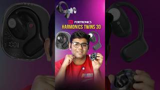 Portronics Harmonics Twins 30🔥 Premium OverEar Bluetooth Earbuds with HD Mic 🎙️bestearbuds [upl. by Miarzim]