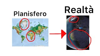 Perchè la Groenlandia sembra più grande dellAfrica [upl. by Icyak212]