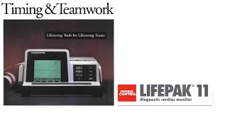 LIFEPAK 11  Manual DefibrillationSync Cardioversion QuikCombo [upl. by Edelstein806]