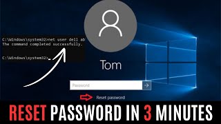 How to Reset Password in Windows 10  Password Ko Reset Karen Windows 10 Me [upl. by Dabbs]