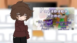 Past afton react to paparapapa memeMichael afton11from AurelCreamyaw1919 [upl. by Emlin]