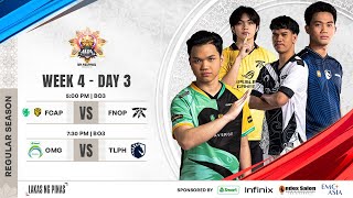 🔴 LIVE  MPL PH S14  FILIPINO  Week 4 Day 3 [upl. by Dachi]